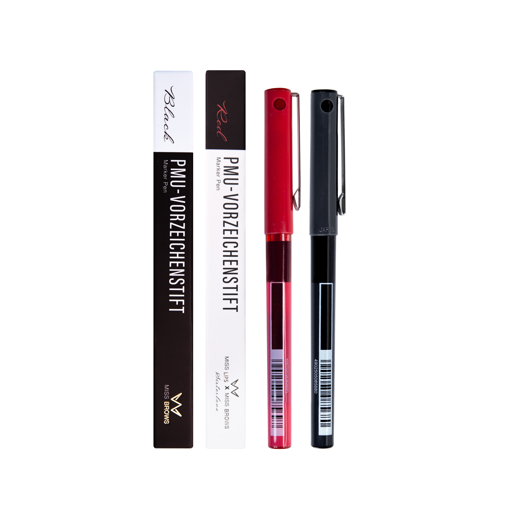 PMU - Vorzeichenstift | Marker Pen | Schwarz oder Rot