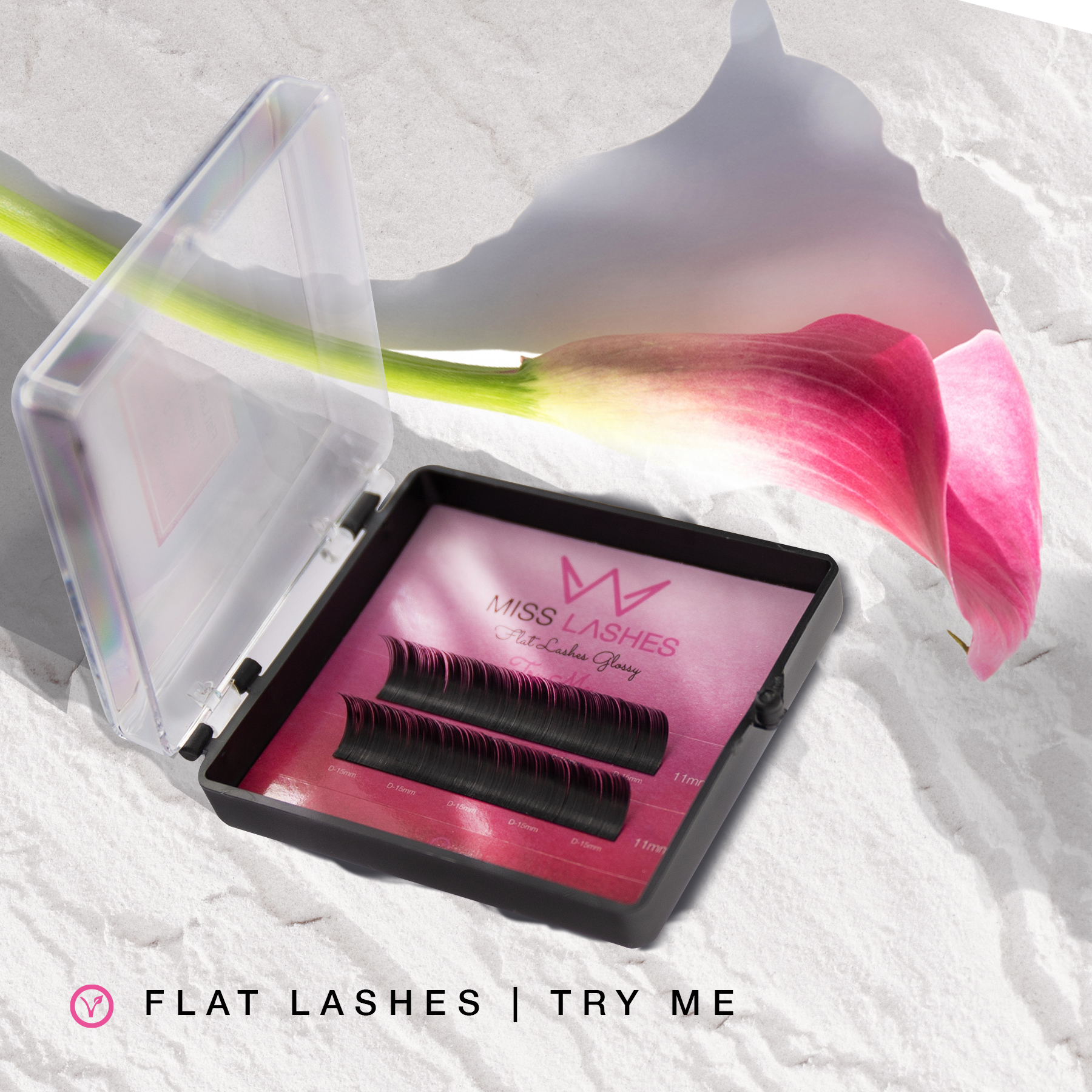 Flat Lashes | TRY ME | 0.15 | 11 mm