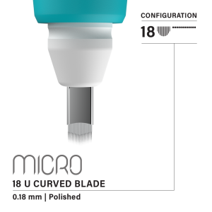 Box mit 10 Vertix Micro Microblades 0.18mm | U12 oder U18